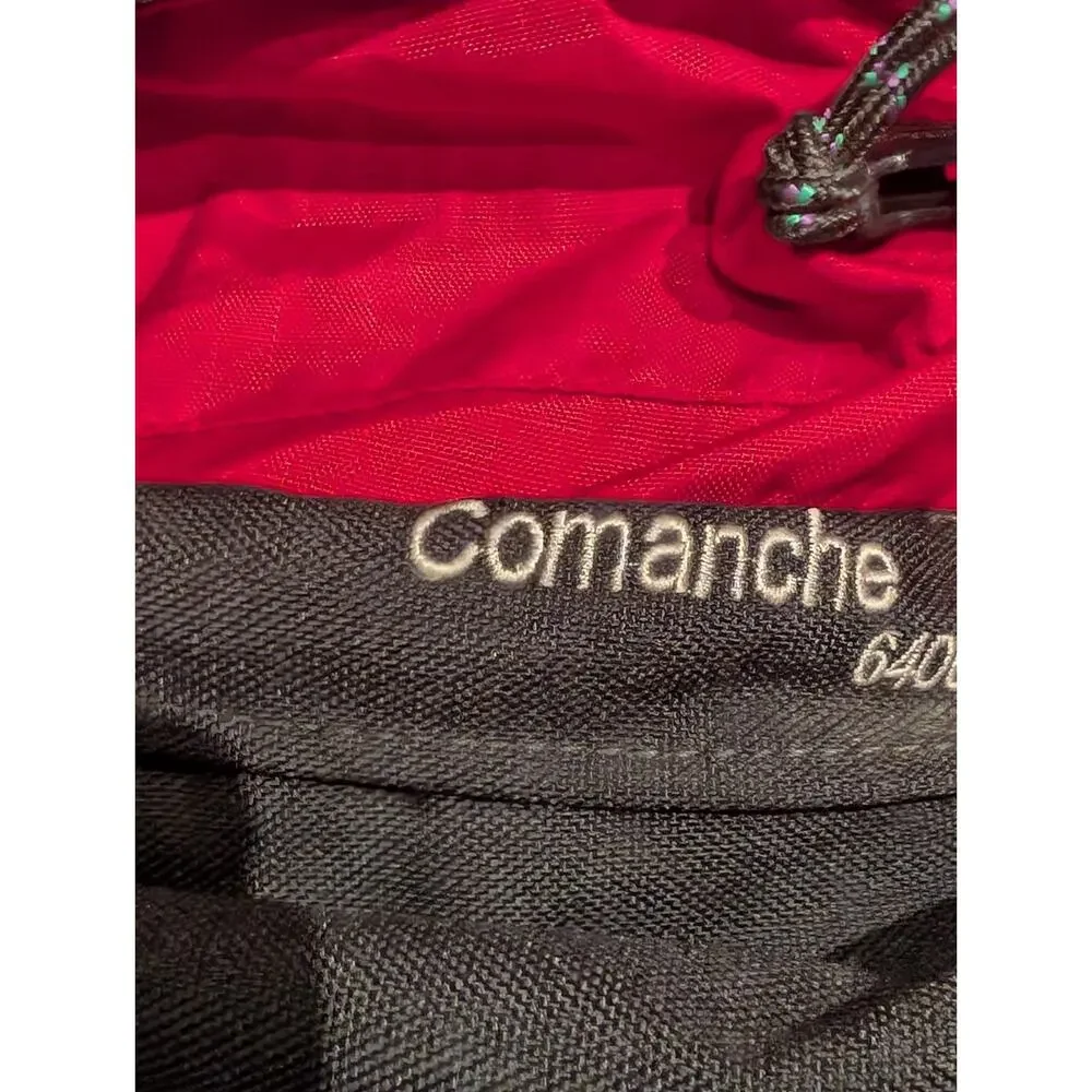 Kelty Comanche 6400 Backpack Red Internal Frame Hiking Expedition Pack Hydration